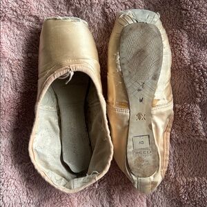 Smelly Used Ballerina Pointe Shoes